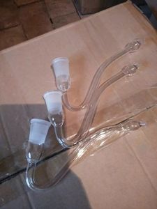 Accessoires de bongs d'interface en forme de serpent ﾠ, Brûleur à mazout Tuyaux en verre Conduites d'eau Tuyaux en verre Plates-formes pétrolières Fumer avec des bangs en verre compte-gouttes Acc