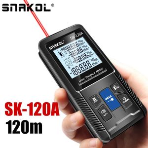 Snakol Laser Distance Meter 40m 50m 70m 100m 120m Rangefinder Digital Range Finder Trena Roulette Ruler Measuring Tape 240116