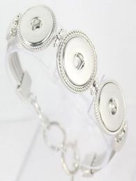 Snap Charm Jewelry Metal Button Bracelet 2020 Chunks en alliage Diy Button Snap Bouton Jewelry Factory Direct Wholes9416272