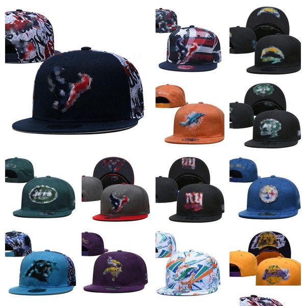 Snapbacks 2023 Hombres de calidad superior Mujeres Baloncesto Snapback Béisbol Snapbacks Sombreros Todos los equipos para hombre Bordado Fútbol Sun Mesh Flex Dhitm