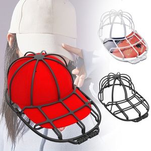 Double-deck Baseball Cap Washer Protector Anti-wrinkle Cage for Adult/Kid Hat Cleaning