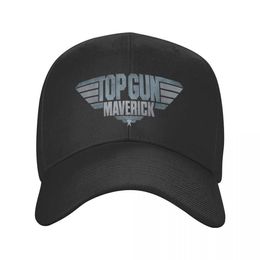 Snapbacks Classic Top Gun Maverick Baseball Cap Women Men Verstelbare volwassen papa hoed buiten snapback caps trucker hoeden P230512