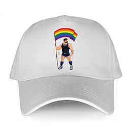 Erkekler için Snapbacks Komik Tasarım marka spor kaput pamuklu Beyzbol Şapkaları Adam Seviyor Gurur Bayrağı yaz moda Kap kadın Ayarlanabilir golf şapkası 230627