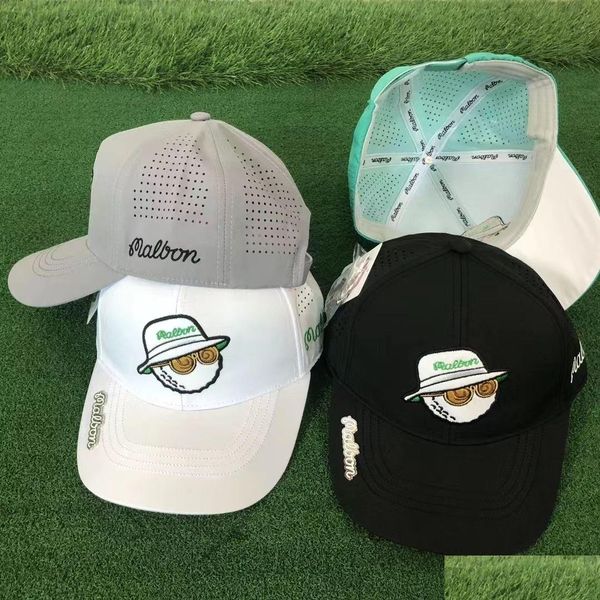 Snapbacks Golf Hat Mesh Back Capuchon réglable avec marqueurs de balle clip 230603 Drop Delivery Dh1Rt