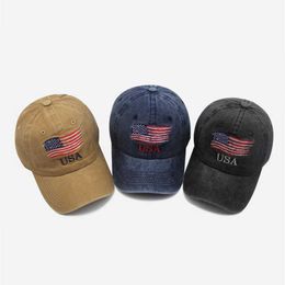 Snapbacks Hommes USA Drapeau Casquette De Baseball D'été Militaire Papa Chapeau Unisexe Jour De L'indépendance Américaine Sport En Plein Air Casquettes Casual Réglable Chapeaux P230512