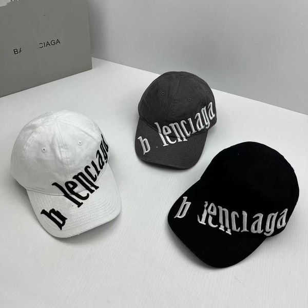 Snapbacks Nouveau B Famille Chapeau Printemps et Automne Grande Lettre Mode Baseball Chapeau Internet Rouge Même Soleil Ombragé Polyvalent Canard Langue Chapeau