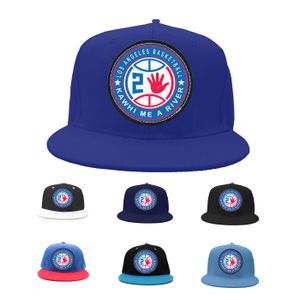 Snapbacks Uni Los Angeles Basketball Kleonard 2 Casquette de baseball réglable à bord plat Snapback City Of Angels Club Legends Hat Drop Delive Dhdag