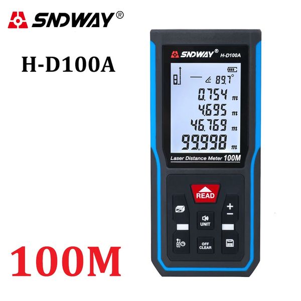 SNDWAY distancemètre Laser 50m 70m 100m 120m télémètre numérique télémètre Trena Roulette règle ruban à mesurer 240109