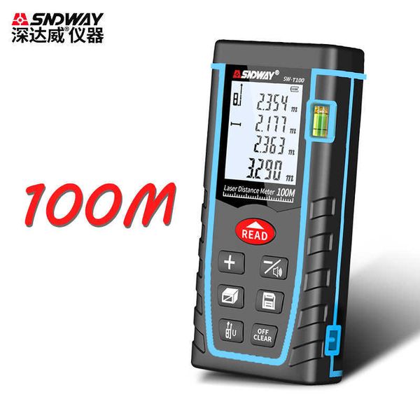 SNDWAY télémètre Laser télémètre SW-T40/60/80/100 Instrument de mesure infrarouge de haute précision portable 210719