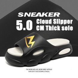 Sneaker Men Cloud Warrior Femmes Slippers de haute qualité 762 EVA Sandales de plage douce non glissées Sneakers Sliders Chaussures de jardin 230717 S C 375 521