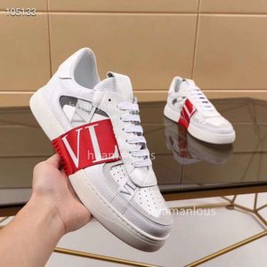 Sneaker Super Sneakers Chaussures polyvalentes Trainer Fashion Designer Fashion Amateurs Sports Leather LETTRES SUPPUCENANTS CAVE MEN'S VALENSTINO JJPR