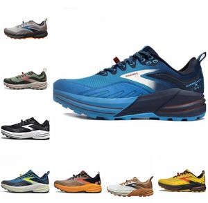 Brooks Cascadia 16 Trail Running Shoes Heren zachte demping Nice Sneakers Runner Walking Sports Wear Global KingCaps Store Daily Outfit School Sports Athleisure