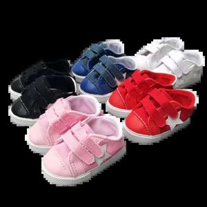 Sneakers Couverture de chaussures de poupée de 7,5 cm adaptée aux chaussures de sport de poupée 18 pouces et chaussures de poupée pour bébé 17 pouces Q240412
