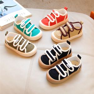 Sneakers allemaal match peuter girl flat hiel kinderen schoenen voor kinderen jongens mode begrensd canvas baby f02142 221205