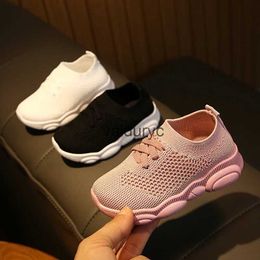 Sneakers Baby Summer Shoes for Childrens Leisure Breathable Old Girls and Boys Mesh Sports Soft confortable Non Slip H240506