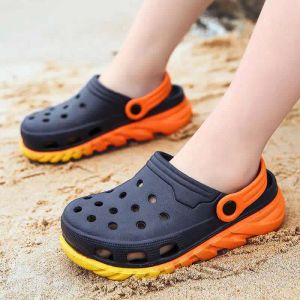 Sneakers beste kinderen jongens girs zomer muilezels sandalen kinderen verstopt tuin slipper grotschoenen voor jongensmeisje 2429 30 31 32 33 34 35 3641