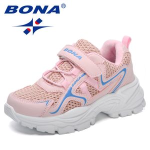 Baskets BONA 2023 Designers chaussures de sport légères décontractées enfants loisirs formateurs enfants printemps garçons marche filles 230823