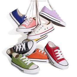 Sneakers Brand Kids Canvas for Toddler Sport S Casual Chores Fashion Brewable Children Flats Boys Girls 230530 Converity U0ZN