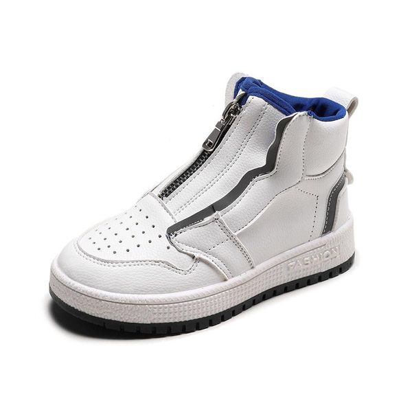 Sneakers Brand Invierno para niños Moda cálida calzado 2023 Sport Children Cuero reflectante para adultos zapatos casuales para adultos