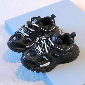 Sneakers Children Boy's Fashion Sport Style Dad schoenen Girl S Candy Color Non Slip Maat 23 38 230303
