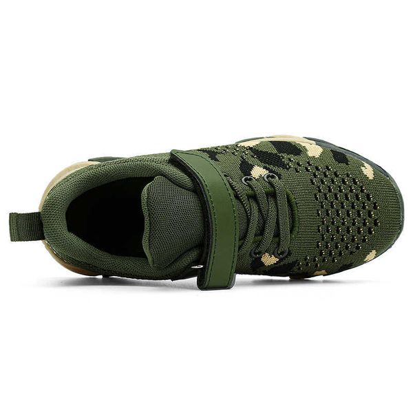 Baskets enfants chaussures décontractées pour garçons respirant Sneaker été maille Camouflage enfants étudiants école chaussure Size28-39 R230810