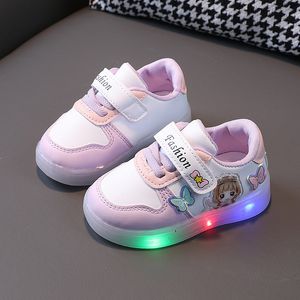 Sneakers kinderen led schoenen jongens meisjes verlichte sneakers gloeiende schoenen voor kind babymeisjes sneakers met lichtgevende zool 230705
