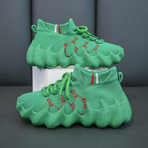 Zapatillas de deporte para niños, zapatos transpirables de verano y otoño para niños, zapatos de tenis informales para niños G230217