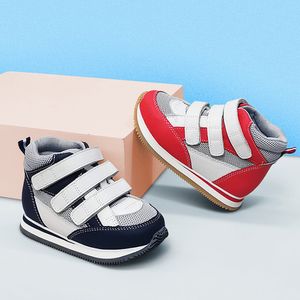 Sneakers Kinderschoenen Jongens Echt lederen laarzen Peuter Lente Herfst Omgekeerde therapie Pronator Orthopedische platvoetschoenen voor kinderen 230922