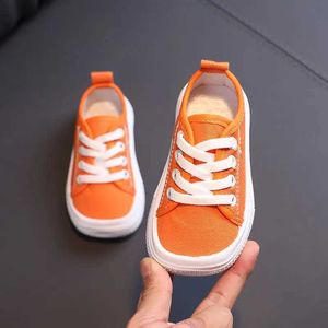 Zapatillas para niños zapatos de lona deportivo lace-up chicos planos zapatos casuales zapatos para niños sin desliz