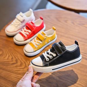 Sneakers Kinderen Canvas Schoenen Koreaanse Stijl Lowtop Jongens en Meisjes Baby Wit Unisex Casual Doek 1936 230530