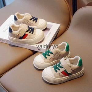 Zapatillas para niños zapatos para niños 2024 primavera para niños Versión coreana Casual para niños y niñas Soled Velcro Baby Walking H240507