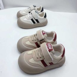 Sneakers Childrens Shoes 2024 Spring Nieuw Casual Low Top Board for Boys and Girls Korean Version of Childrens Soft Sole Sports H240510