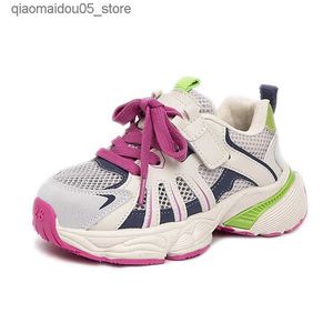 Sneakers Chaussures pour enfants Chaussures Mesh Bustables Casual Shoes Boys Souches Soft Slip Running Chaussures ÉCOLLE FILLES LECTRES PORTE