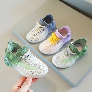 Zapatillas para niños zapatos deportivos para niños primavera y otoño 2024 zapatos deportivos para niños zapatos de malla transpirable zapatos casuales zapatos de bebé suaves d240515