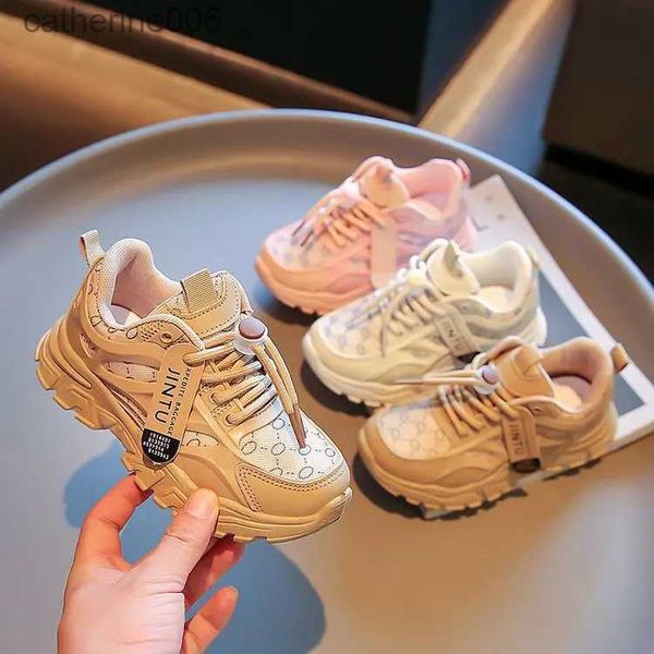 Baskets Mignon enfants filles chaussures 2023 automne décontracté édition coréenne enfants chaussures pour enfants confortable respirant neutre enfants SneakersL231107