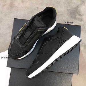 Sneakers Designer schoenen heren trainers loper schoen nylon stof driedimensionaal geïnjecteerde rubberen bodem Prax 01 met doos 297