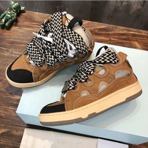 Sneakers Designer Skate Sneaker Casual Shoes 100 Authentics Men Women Shoe Lace Nappa Top-Quality Calfskin Taille 35-45