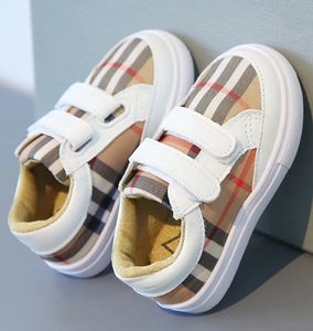 Sneakers Fashion Design Spring Children Enfants Casual Coréen Ing motif Chaussures pour bébé garçons et filles