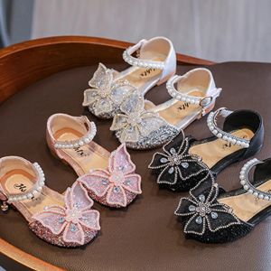 Zapatillas de deporte Focusnorm 3 Colors Fashion Kid Girl Sandals Tamaño 2132 Pearas de mariposa de diamante