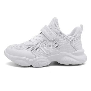 Sneakers Meisjes Sportschoenen 2022 Kinder Witte Korte En Dikke Schoenen Zomer Grid Running Sport Tennisschoenen Kinderschoenen Gratis Verzending 240322