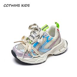 Sneakers Kids 2023 Zomer herfstjongens Modemerk Casual Sports Running Trainers Girls Ademen Soft Sole Baby Socks Shoes 230823