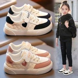 Sneakers Kids Casual Bassler Chaussures Running Child Youth Baby Sport Chaussures Spring garçons filles Kid Shoe Black Rose Taille 26-37 K5X0 #