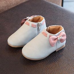 Sneakers Chaussures pour enfants automne-enfant bottes à fermeture éclair décontractées