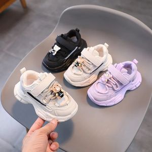 Sneakers Kinderschoenen voor meisjes Sport Lente Herfst Kinderleer PU Vrije tijd Zachte zolen Jongens Babymeisje 231129