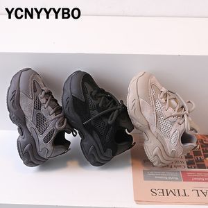 Sneakers Kids Sport Sneakers Children Brand Black Shoes Baby Girls Casual Sneakers Peuter Boys Glip On Chunky Sneakers Trainers Autumn 230331