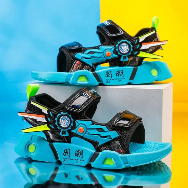 Zapatillas para niños Sandalias deportivas de verano 2022 Nuevos zapatos de moda para niños zapatos para caminar al aire libre calzado de playa para niños
