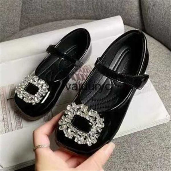 Baskets enfants mode enfants fille princesse chaussures boucle en métal diamant ld sandale doux confortable femme bébé robe ShoeH24229