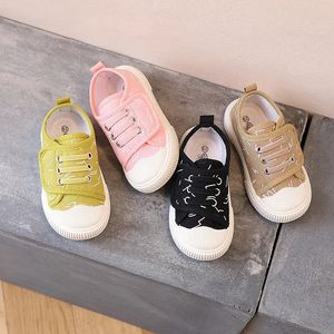 Baskets Chaussures plates légères pour les filles rayures rayures bonbons chaussures garçons chaussures extérieures de marche baskets bébé bébé toile 16