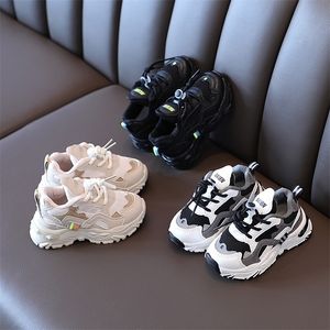 Zapatillas de deporte ligeras para niños pequeños con apoyo para el arco con liberación de ly Chunky para niñas, niños pequeños, zapatillas para correr E12251 221107