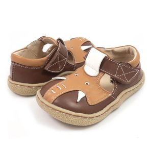 Baskets Livie Luca marque qualité en cuir véritable enfants bébé enfant en bas âge fille enfants éléphant chaussures pour la mode pieds nus 230726